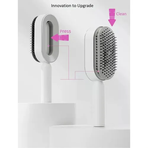 Cepillo De Cabello Autolimpiante Con Cojín De Aire 3d