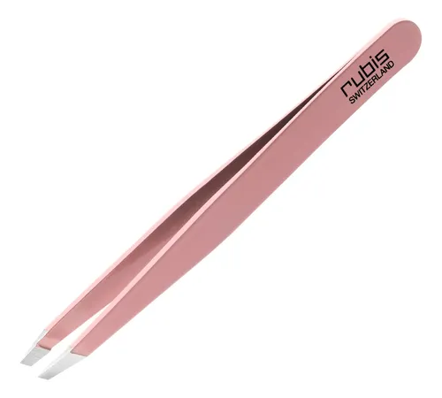 Pinzas Rubis Classic De Acero Inoxidable Rosa 1k108