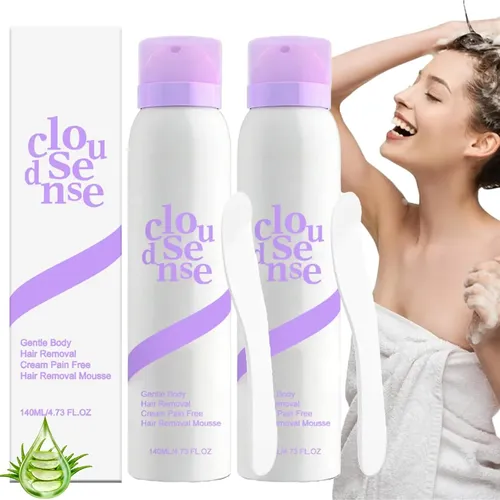 Espray Depilatorio Cloud Sense,140 Ml Para Piel Sensible2026