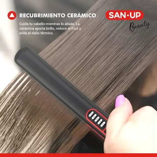 Planchita De Pelo San Up Heatsway Beauty Su-pld107n