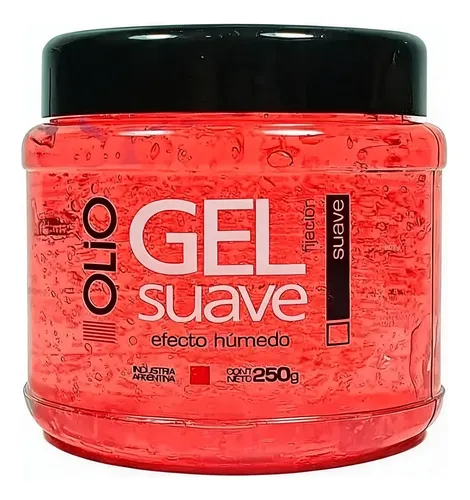 Gel Fijador Olio Suave Efecto Húmedo X 250 Grs