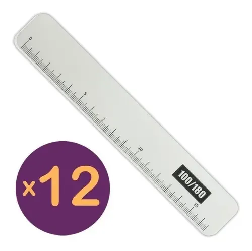 Lima X12 Para Uñas Centimetrada 100/180 L37