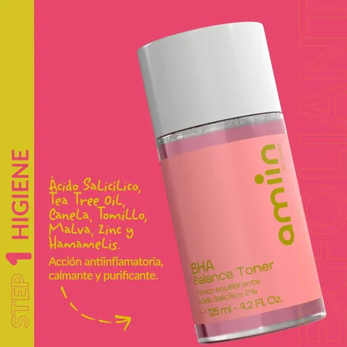 Bha Tónico Equilibrante Ac Salicilico 2% 125ml Idraet Amiin