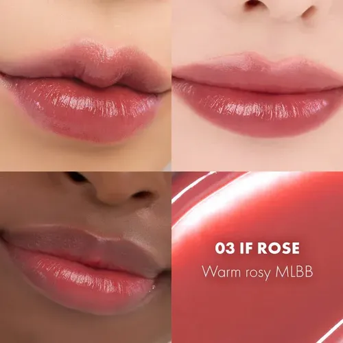 Labial Tinta Coreana Romand Dewyful Water Tint tono #03 If Rose