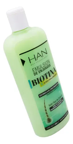 Han Biotina Shampoo + Enjuague + Tonico Anticaída Pelo Local