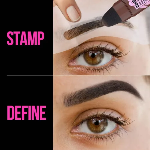 Kit De Sello De Cejas Imethod Marrón Oscuro