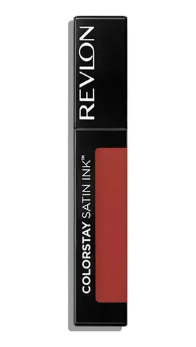 Labial Liquido Revlon Colorstay Satin Ink Liquid Lipcolor Acabado Satinado Color Holy Pumpkin
