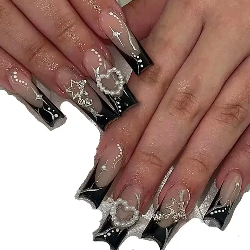 Dos Cajas De Uñas Postizas Premium Tridimensionales Star