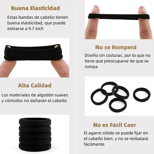 Cinturones For El Pelo 100% Elásticos For Mujer, .