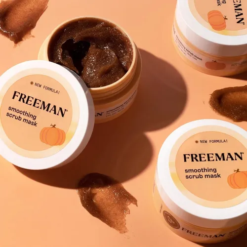 Mascarilla Exfoliante Freeman 2×60 Ml Calabaza Aha Vegana