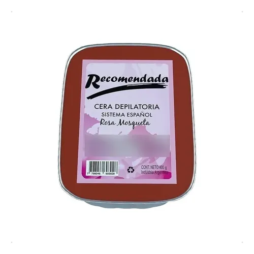 Recomendada Cera Depilatoria Prof. Sistema Español 400g