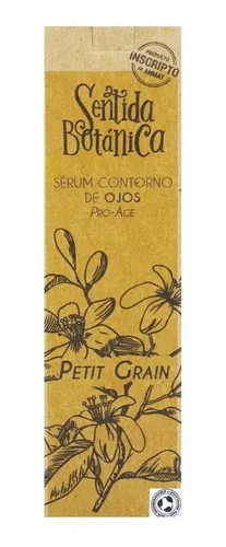 Sentida Botánica Serum Contorno De Ojos Natural Vegano