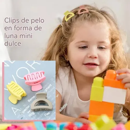 Set 20 Hebillas Tipo Garra Para El Pelo 20pcs