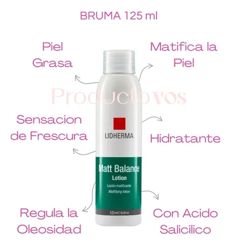 Skincare Rutina Piel Grasa Hidrata Seboregulador Lidherma
