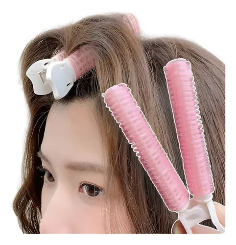 Set De 2 Ruleros Con Broche Para Volumen De Cabello Peinados