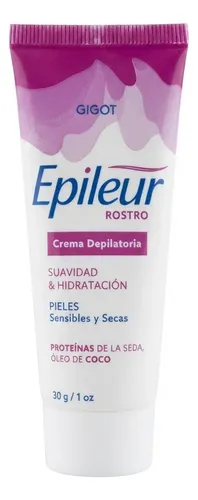 Crema Depilatoria Facial Epileur 30g De Gigot