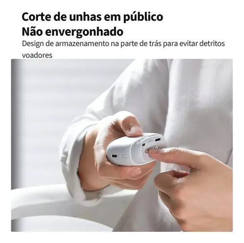 Cortaúñas Eléctrico Con Cortador Automático