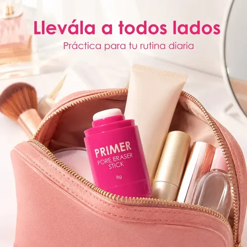 Primer Facial En Barra Borrador De Poros 8g Crema &*