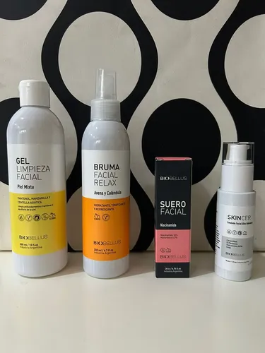 Skincare Facial Piel Mixta Rutina Diaria Biobellus