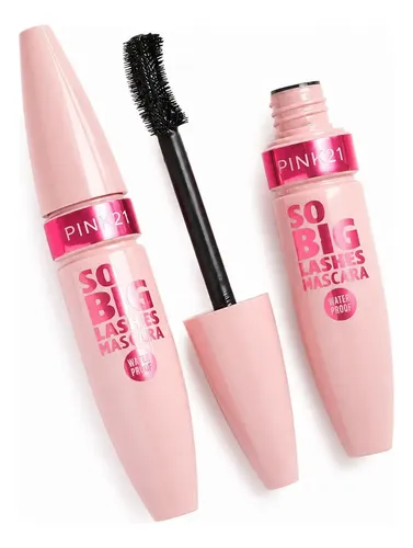Mascara De Pestañas A Prueba De Agua Waterproof Pink 21 Negro