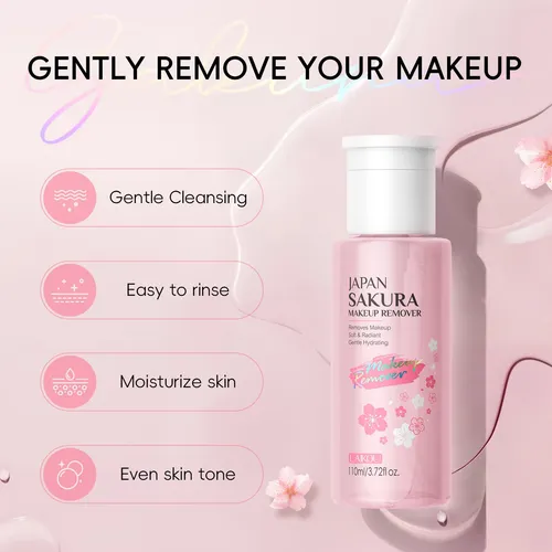 Agua Micelar Laikou Sakura – Remueve Maquillaje Y Suciedad