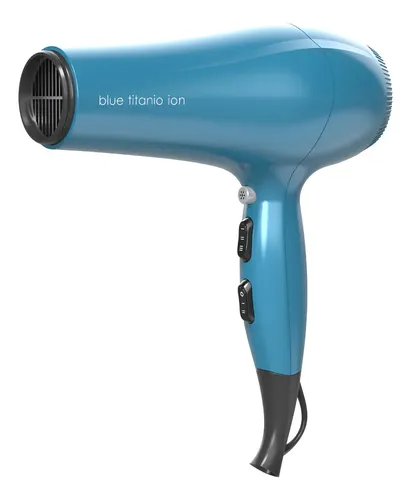 Gama Italy Secador De Pelo Mistral Blue Titanio Ion Azul 9c