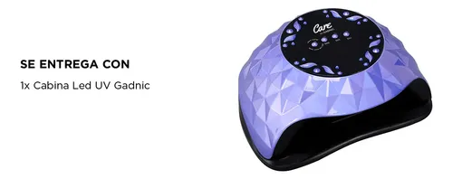 Cabina Para Uñas Gadnic Temporizador Alta Potencia Uv Led