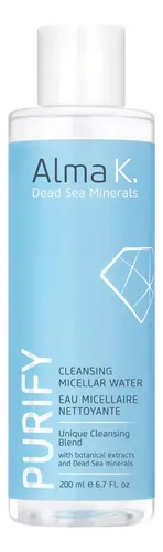 Agua Micelar Desmaquillante Alma K Calmante Con Aloe Vera 20