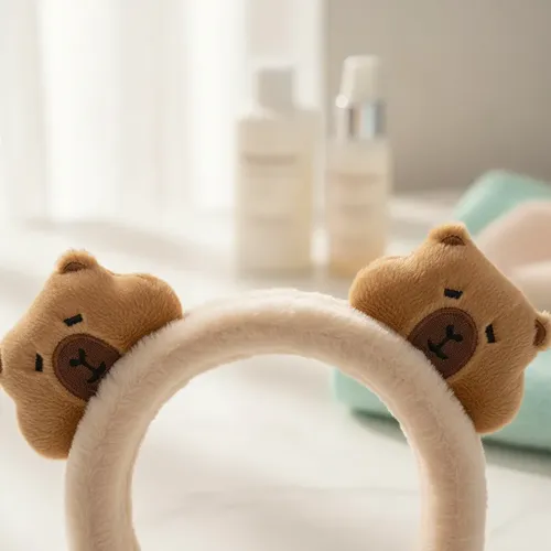 Vincha Capibara Peluche Skinker Make Up Deco Pelo Lfme
