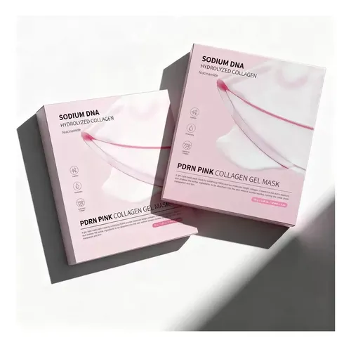 Caja X4u Mascarillas De Gel Colageno Pdrn Pink