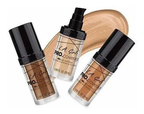 Base De Maquillaje Líquida L.a. Girl Pro Coverage, Coffee