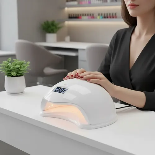 Cabina Uñas Led Uv 48w Esmaltado Semipermanente Gelificadas