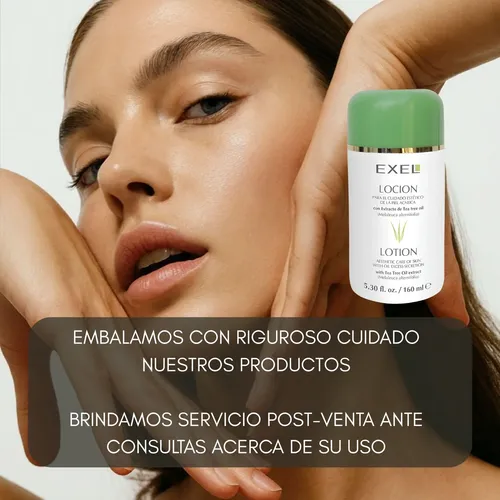 Locion Secativa Piel Grasa Antiacne Limpieza Seca Exel 160 M