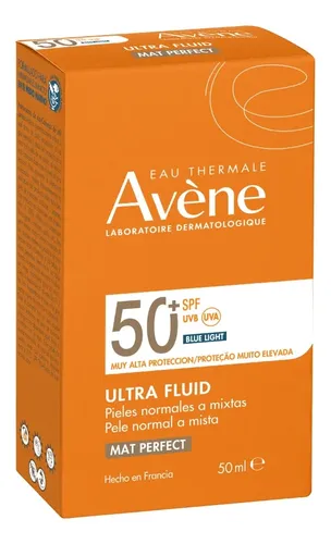 Avene Ultra Fluid Mat Perfect Spf50 Solar Facial C/c X 50ml