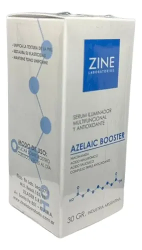 Serum Facial Azelaico Zine 30g Antioxidante con Niacinamida Día Noche