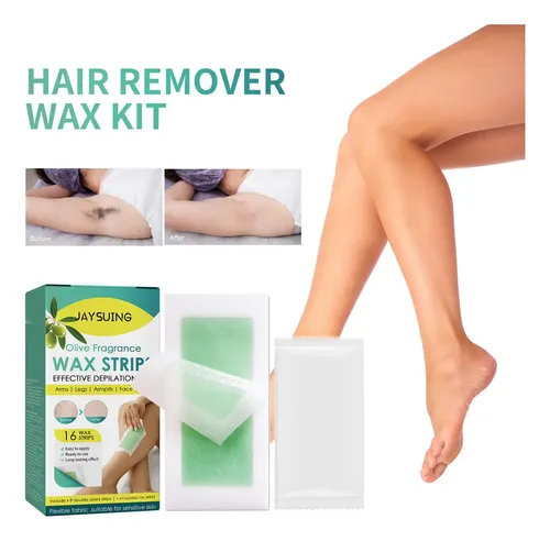 Set De 3 Tiras Depilatorias Para Piernas, Depilación Suave C