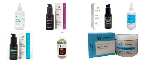 Kit Libra 7 Prod -skincare Hialuronico Colageno Em Exf Nutri