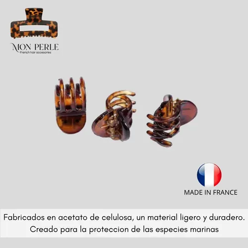 Broches Franceses de Carey para Pelo (Par)