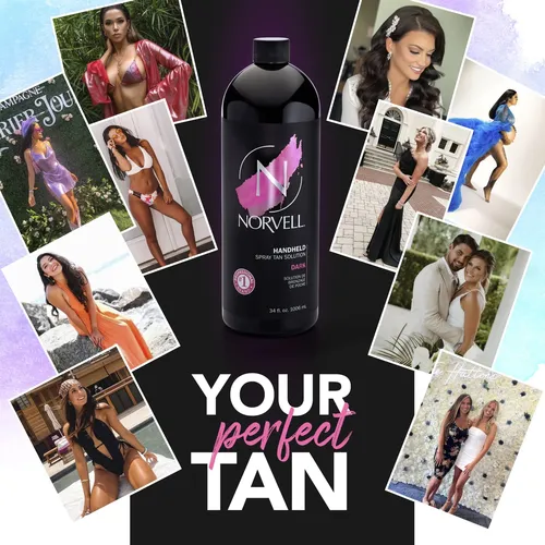 Solución De Bronceado Sin Sol Norvell Premium Dark 1 L