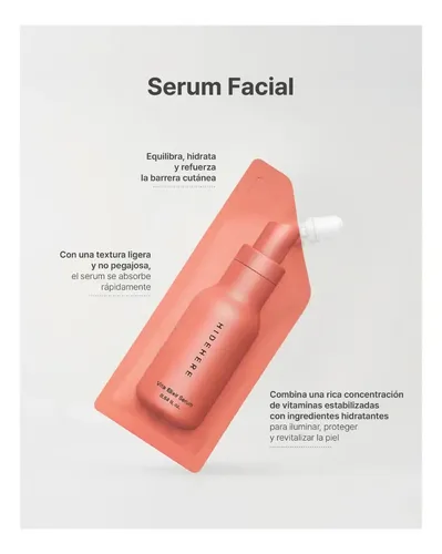 Hidehere Gel De Limp + Vita Serum + Crema + Mascarilla 9c Todo Tipo De Piel Día/noche