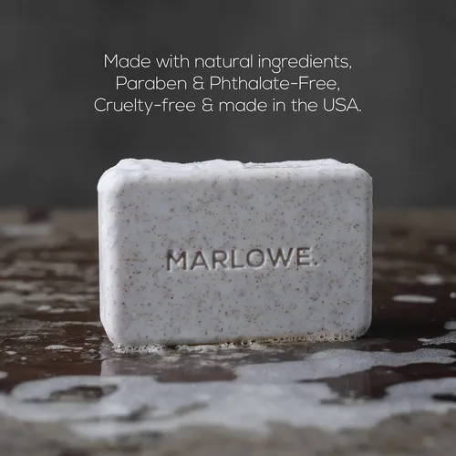 Jabón Exfoliante Corporal Marlowe. No. 102 Para Hombre Con A