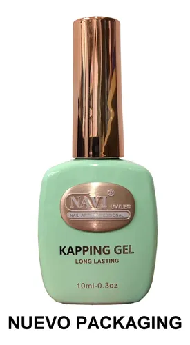 Kit Soft Gel 50 Tips Paris Night + Base Kapping 10ml Premium