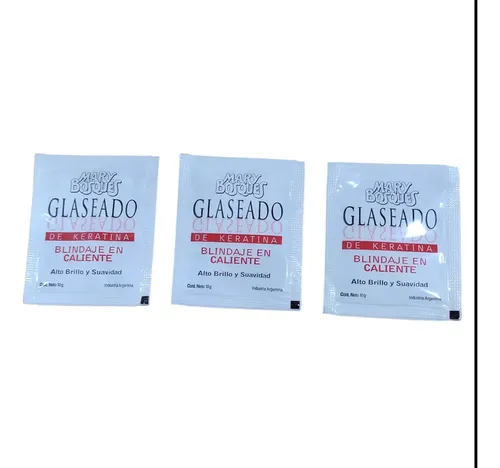 Tratamiento Capilar Glaseado De Keratina Mary Bosques Caja