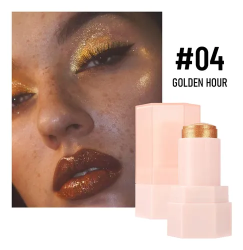 El Lápiz Iluminador Creative Shimmering Jelly Highlight Stic Shimmering Golden
