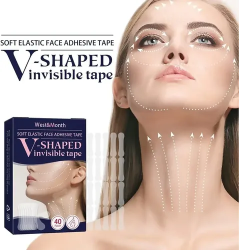 Parche Tensor Facial Lifting Invisible X 120 Unidades Mixta
