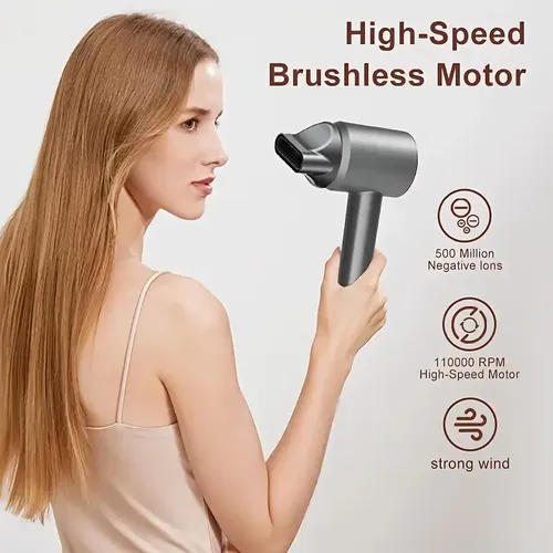 Secador De Pelo Profesional Supersónico Portátil 1800w