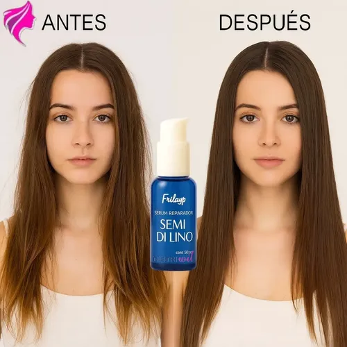Serum Reparador Semi Di Lino Frilayp X50cc Repara Puntas