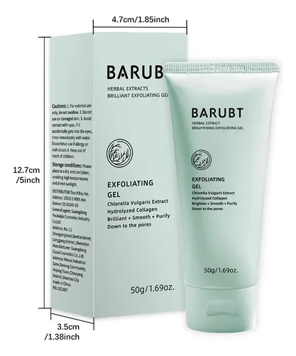 Lsb Gel Blanqueador Hidratante Exfoliante A Base De Hierbas