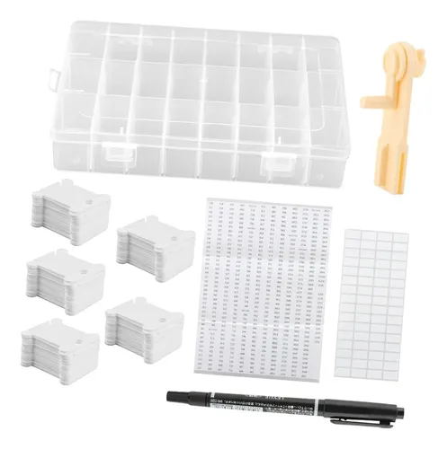 Kit Organizador De Hilo De Bordar, Bobinas De Hilo,
