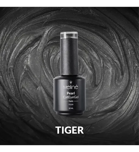 Esmalte Semipermanente Meliné Pearl Cat Eye Gel para Uñas Tiger 15 mL